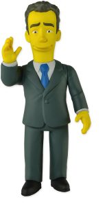 Figura de Presidente Bush de NECA - Muñecos de los Simpsons - Figuras de acción de los Simpsons