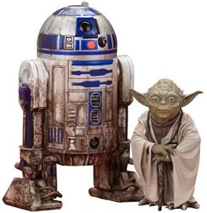 Figura de R2-D2 y Yoda de Star Wars de Kotobukiya - Figuras de acción y muñecos de R2-D2 de Star Wars