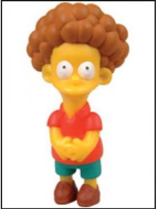 Figura de Todd Flanders de Winning Moves - Muñecos de los Simpsons - Figuras de acción de los Simpsons