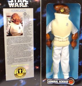 Figura del Almirante Ackbar de Star Wars de Collector Series - Figuras de acci贸n y mu帽ecos de Almirante Ackbar de Star Wars