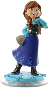 Figura y mu帽eco de Anna de Frozen de Disney Infinity - Figuras coleccionables, juguetes y mu帽ecos de Frozen - Mu帽ecos de Disney de Frozen