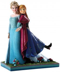 Figura y mu帽eco de Anna y Elsa de Enesco Disney Traditions - Figuras coleccionables, juguetes y mu帽ecos de Frozen - Mu帽ecos de Disney de Frozen