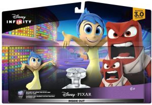 Figura y muñeco de Ira y Alegría de Inside Out de Disney Infinity - Figuras coleccionables, juguetes y muñecos de Inside Out - Del Revés - Muñecos de Disney Pixar