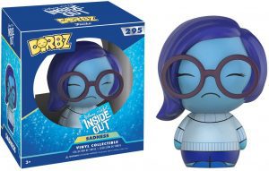 Figura y muñeco de Tristeza de Inside Out de Dorbz - Figuras coleccionables, juguetes y muñecos de Inside Out - Del Revés - Muñecos de Disney Pixar