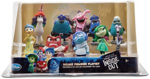 Figura y muñeco de personajes de Inside Out de Disney Deluxe Figure Play Set - Figuras coleccionables, juguetes y muñecos de Inside Out - Del Revés - Muñecos de Disney Pixar