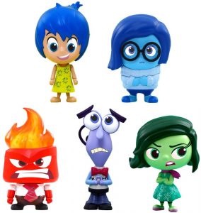 Figura y muñeco de personajes de Inside Out de Disney de Hot Toys - Figuras coleccionables, juguetes y muñecos de Inside Out - Del Revés - Muñecos de Disney Pixar