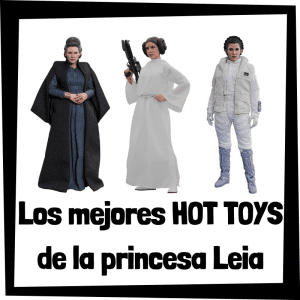 Figuras Hot Toys de la princesa Leia Organa - Hot Toys de figuras de colección de Leia Organa de Star Wars