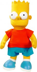 Peluche de Bart Simpson de los Simpsons - Mu帽ecos de los Simpsons - Peluches de los Simpsons
