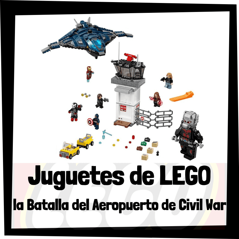 Juguetes LEGO de la Batalla del aeropuerto Civil War - colección