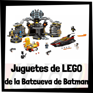 Juguetes de LEGO de la Batcueva de Batman de DC de LEGO SUPER HEROES - Sets de lego de construcci贸n de la Batcueva de Batman - Batcave de Batman