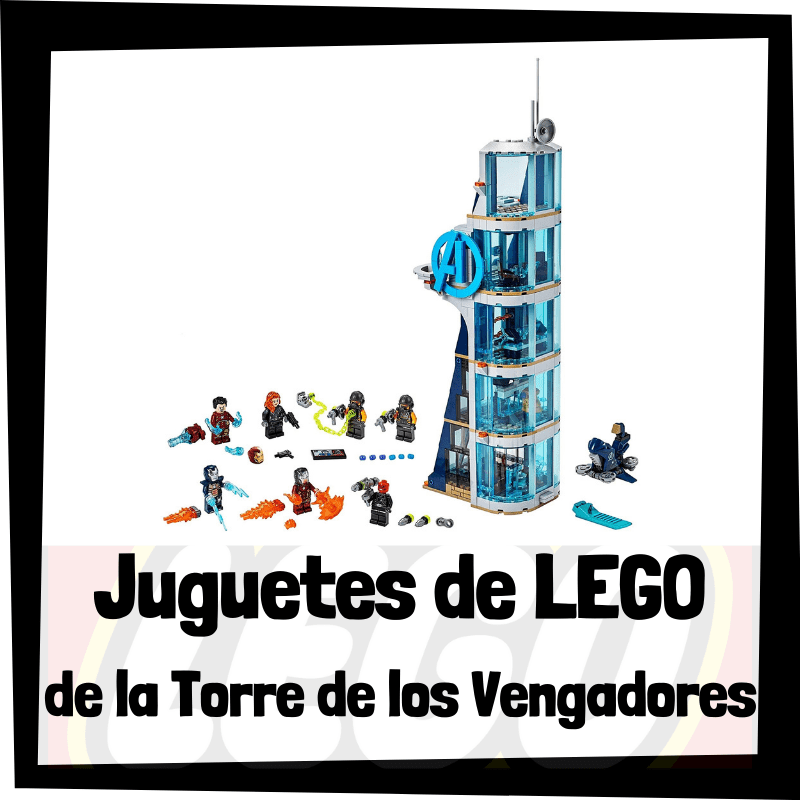 ESPECTACULAR RECREACIÓN TORRE VENGADORES 1209 PIEZAS ESTILO LEGO COMPATIBLES
