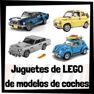 Juguetes de LEGO de modelos de coches