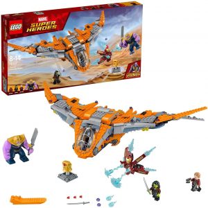 Sets de LEGO de Iron Man - Juguete de construcci贸n de LEGO de Batalla Definitiva contra Thanos 73107