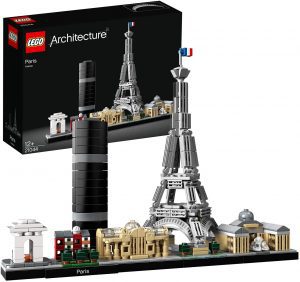 Sets de LEGO de la Torre Eiffel - Juguete de construcción de LEGO Architecture de la Ciudad de París 21044