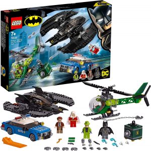 Sets de LEGO del Batwing - Juguete de construcción de LEGO de Batman de DC del Batwing 76120 del Batwing vs Enigma