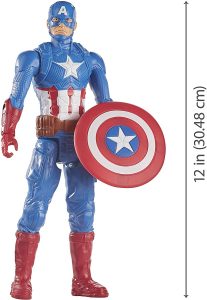 Figura Capitán América clásico de Titan Hero - Figuras de acción y muñecos de Capitán América de Marvel