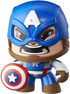 Figura de Capitán América con casco de Mighty Muggs - Figuras de acción y muñecos de Capitán América de Marvel de Mighty Muggs - Juguetes de Mighty Muggs