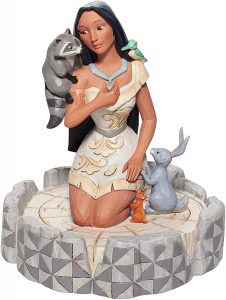 Figura de Pocahontas y animales de Disney Enesco - Mu帽ecos de Disney