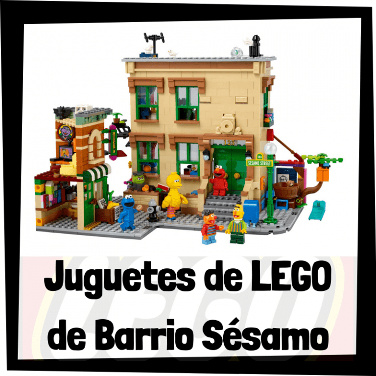 Lee más sobre el artículo Juguetes de LEGO de Barrio Sésamo