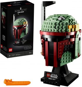 Figura de Boba Fett de LEGO de casco - Figuras de acci贸n y mu帽ecos de Boba Fett de Star Wars