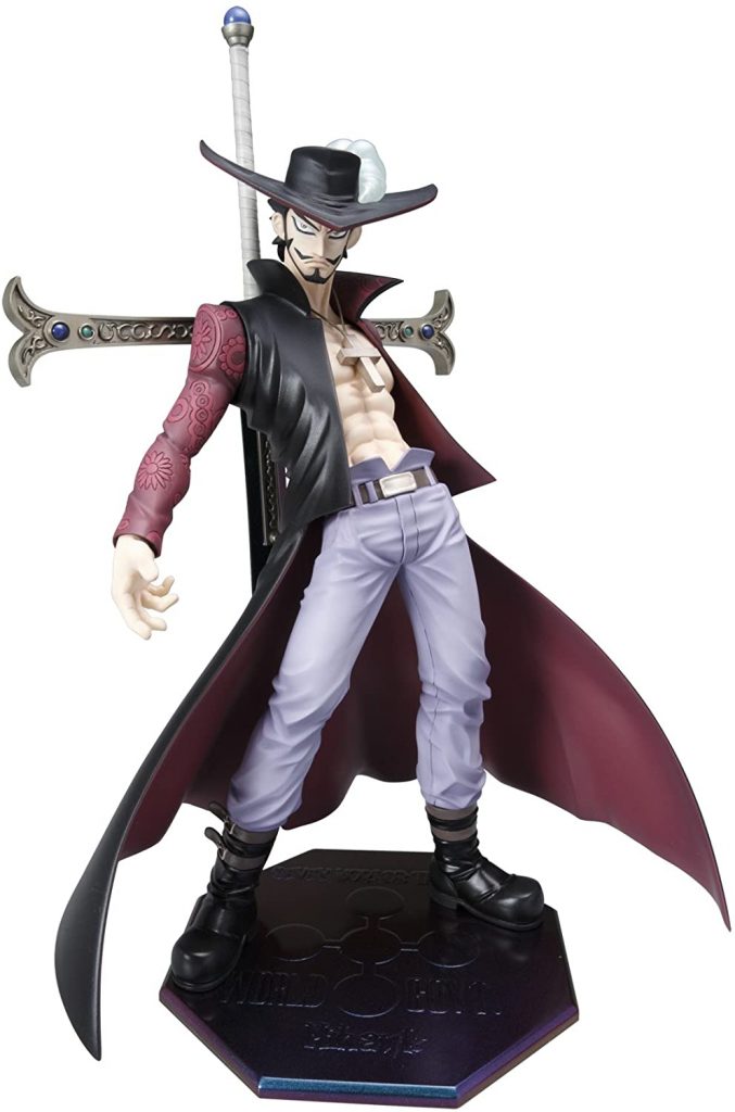 FIGURINE ONE PIECE Dracule MIHAWK avec épée 15 cm dessin animé Top War