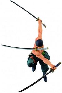 Figura de Roronoa Zoro de One Piece de Bandai Spirits Ichibansho - Muñecos de Zoro - Figuras coleccionables del anime de One Piece