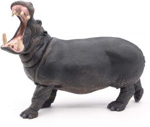Figura de Hipopótamo de Papo - Los mejores muñecos de hipopótamos - Figuras de Hipopótamo de animales