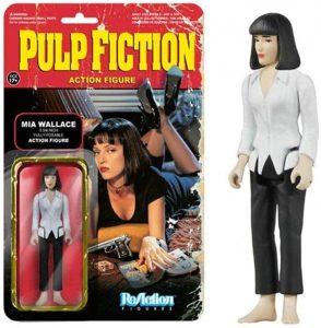 Figura de Mia Wallace de ReAction - Los mejores muñecos de Pulp Fiction - Figuras de Pulp Fiction de Tarantino