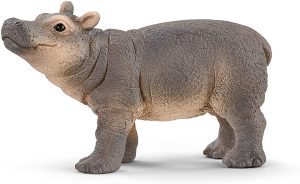 Figura de cría de Hipopótamo de Schleich - Los mejores muñecos de hipopótamos - Figuras de Hipopótamo de animales