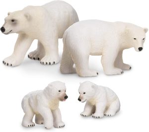 Figuras de Oso polar de Battat - Los mejores mu帽ecos de osos polares - Figuras de oso polar de animales