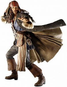 Figura de Jack Sparrow de NECA - Los mejores muñecos de Piratas del Caribe - Figuras de Piratas del Caribe de películas