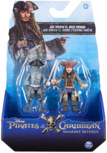 Figura de Jack Sparrow y fantasma de Bizak - Los mejores muñecos de Piratas del Caribe - Figuras de Piratas del Caribe de películas