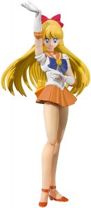 Figura de Sailor Venus de Bandai S.H. de Sailor Moon - Las mejores figuras de Sailor Moon - Muñecos de animes
