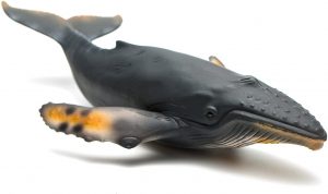 Figura de ballena jorobada de Collecta - Los mejores muñecos de ballenas - Figuras de ballena de animales
