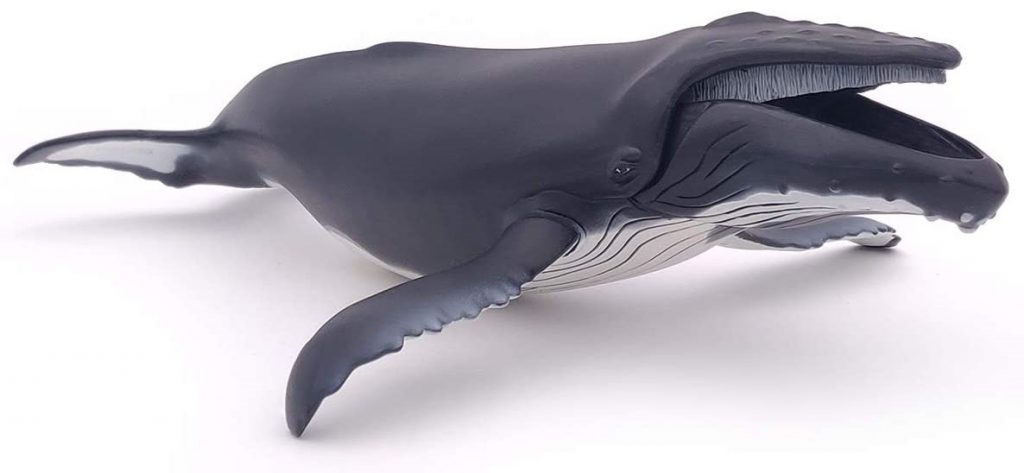 Figura De Cría De Ballena Papo | Réplica De Animal De Alta Calidad | Diseño Realista Y Moderno | Juguete Educativo Para Niños | Ideal Para Coleccionistas