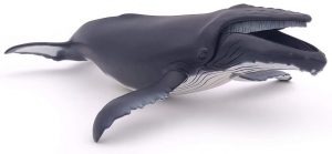 Figura de ballena jorobada de Papo - Los mejores muñecos de ballenas - Figuras de ballena de animales