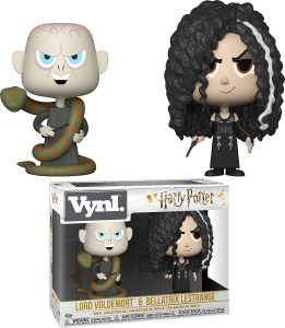 Figura de Lord Voldemort y Bellatrix de Vynl - Los mejores mu帽ecos y figuras de Lord Voldemort de Harry Potter