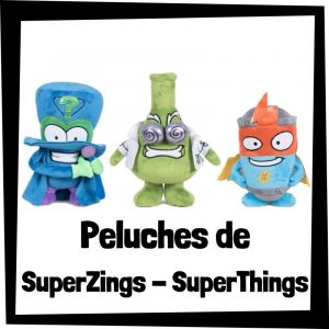 Peluches baratos de SuperThings - Superzings - Las mejores figuras de Superzings - Peluche de Superzings barato de felpa