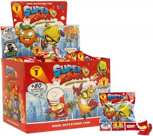 Set de sobres de SuperZings de 50 unidades de Serie 1 - Los mejores muñecos y figuras de SuperThings - SuperZings - Muñeco de SuperZings