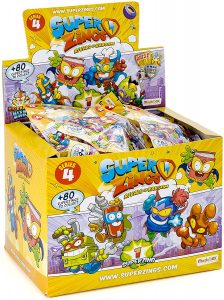 Set de sobres de SuperZings de 50 unidades de Serie 4 - Los mejores muñecos y figuras de SuperThings - SuperZings - Muñeco de SuperZings