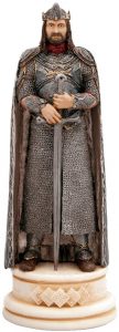 Figura de Aragorn de Chess Collection del SeÃ±or de los anillos - Los mejores muÃ±ecos y figuras de Aragorn