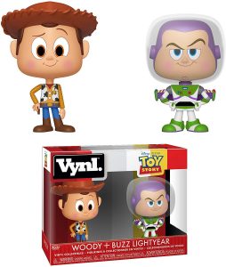 Figura de Buzz Lightyear y Woody de Toy Story 4 de Vynl - Los mejores muñecos y figuras de Toy Story 4