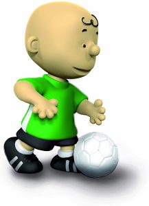 Figura de Charlie Brown futbolista de Schleich - Los mejores mu帽ecos y figuras de Snoopy de Charlie Brown