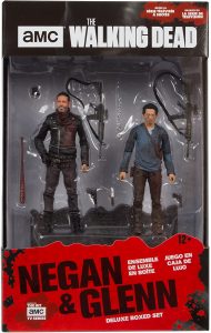 Figura de Glenn y Negan de The Walking Dead de Color Toys - Los mejores mu帽ecos y figuras de The Walking Dead