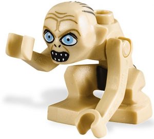Figura de Gollum de LEGO del Señor de los anillos - Los mejores muñecos y figuras de Gollum