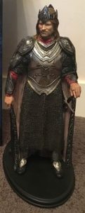 Figura de King Eleassar Aragorn de Sideshow del SeÃ±or de los anillos - Los mejores muÃ±ecos y figuras de Aragorn