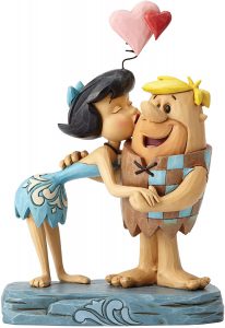 Figura de Pablo M谩rmol y Betty de Enesco - Las mejores figuras de los Picapiedra de dibujos animados