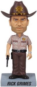 Figura de Rick Grimes de The Walking Dead de wacky wobbler - Los mejores mu帽ecos y figuras de The Walking Dead