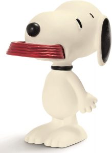 Figura de Snoopy con cuenco de Schleich - Los mejores mu帽ecos y figuras de Snoopy de Charlie Brown