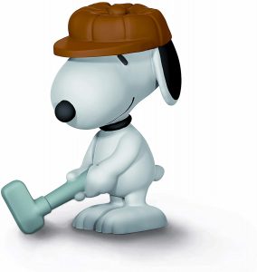 Figura de Snoopy golfista de Schleich - Los mejores mu帽ecos y figuras de Snoopy de Charlie Brown